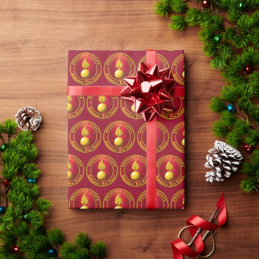 Ordetroepenkorps cadeaupapier (Feestdagen Geschenken)