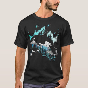 Ordewalvis Oceaan Zwem Koel Dier Wezen T-shirt