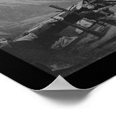 Ordinance Barge Explosion at City Point 1864 Poster (Hoek)