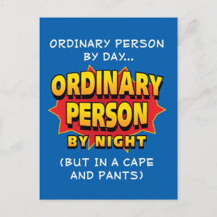 Ordinary Superheld Briefkaart