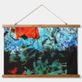 Ordinary texture Wood topped wall tapestry,Clear  Hangend Wandkleed (Voorkant)
