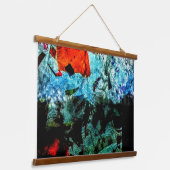Ordinary texture Wood topped wall tapestry,Clear  Hangend Wandkleed (Gebogen)