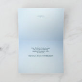 Ordinatie Gefeliciteerd Cross Blue Kaart (Binnen)