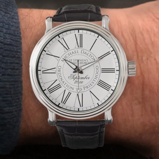 Ordination to Priesthood Personalized Horloge (Creator heeft geüpload)