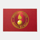 Ordnance Corps Deurmat (Voorkant)