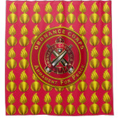 Ordnance Corps Douchegordijn (Voorkant)