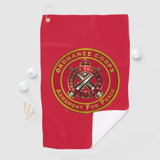 Ordnance Corps Golfhanddoek (Insitu)