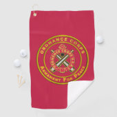 Ordnance Corps Golfhanddoek (Insitu)