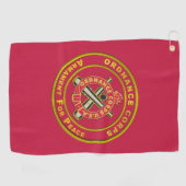 Ordnance Corps Golfhanddoek (Horizontaal)