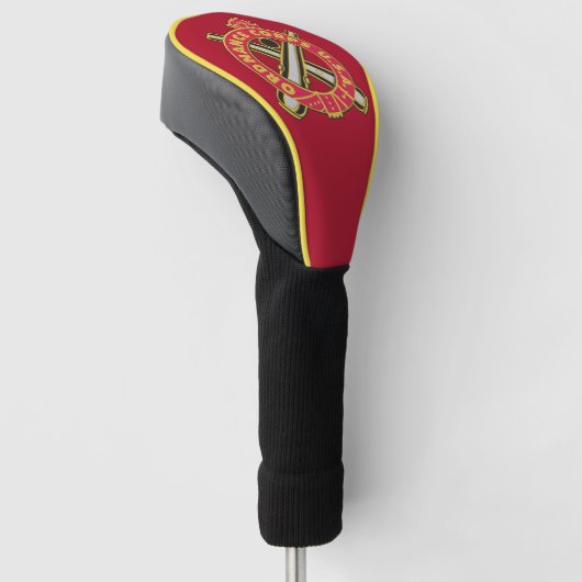 Ordnance Corps Golfheadcover (Schuin)