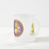 Ordnance Corps Matglas Koffiemok (Voorkant rechts)