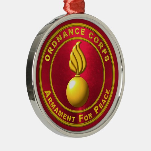 ORDNANCE CORPS METALEN ORNAMENT (Rechts)