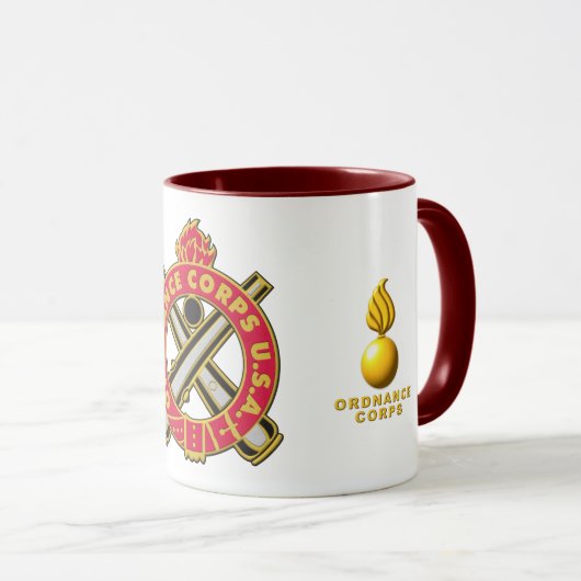 Ordnance Corps Mok (Voorkant rechts)