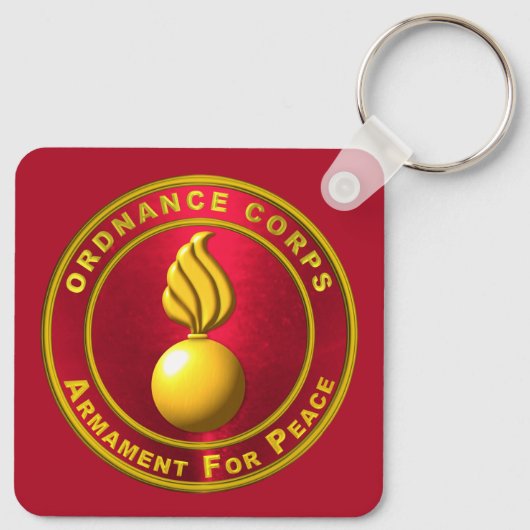 Ordnance Corps Sleutelhanger (Achterkant)