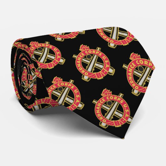 Ordnance Corps Stropdas (Opgerold)