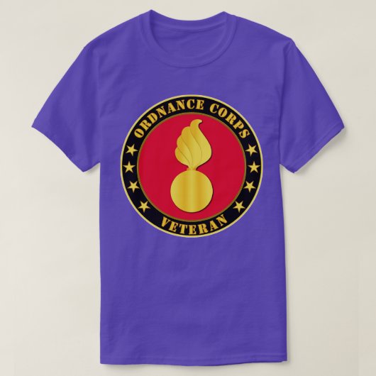 Ordnance Corps Veteran T-shirt (Design voorkant)