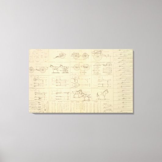 Ordnance, winkels, enz. canvas afdruk (Voorkant)