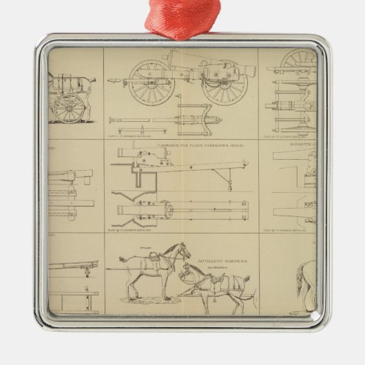 Ordnance, winkels, enz. metalen ornament (Voorkant)