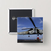 Ordnancemen verbinden transportkabels vierkante button 5,1 cm (Voorkant /achterkant)