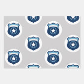 Ordningsdienst Badge Inpakpapier Vel (Voorkant 2)