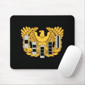 Ordonbaanofficier Mousepad Muismat (Met muis)