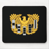 Ordonbaanofficier Mousepad Muismat (Voorkant)