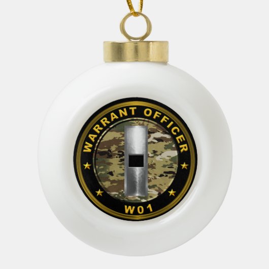 Ordonnateur één W01 Keramische Bal Ornament (Voorkant)