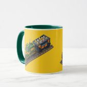 Ore Express Trein Hunter Green Combo Mok (Voorkant links)