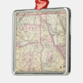 Ore, Wash, Ida, Mont Metalen Ornament (Links)