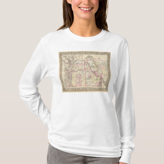 Ore, Wash, Ida, Mont T-shirt (Voorkant)