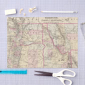 Ore, Wash, Ida, Mont Tissuepapier (Craft)