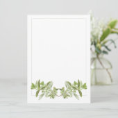 OREGANO 5x7 Platte Kaart / Verticaal (Staand voorkant)