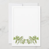 OREGANO 5x7 Platte Kaart / Verticaal (Achterkant)