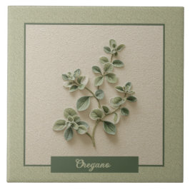 Oregano Kruiden Keuken Decoratie Faux Reliëf Tegeltje