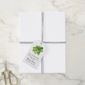 Oregano Seed Packet Memorial begrafenis Cadeaulabel (Met Touw)