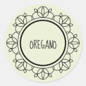 oregano spice labels (Voorkant)