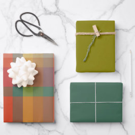 Oregano & Thyme Inpakpapier Plat Vel Set van 3
