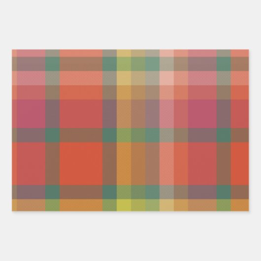 Oregano & Thyme Wrapping Paper Flat Sheet Set of 3 (Voorkant)