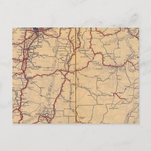 Oregon 4 briefkaart (Voorkant)