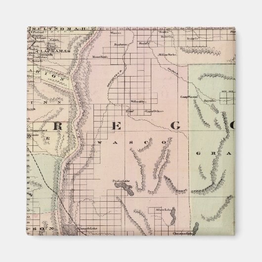 Oregon 5 magneet (Voorkant)