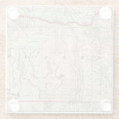 Oregon 6 glazen onderzetter (Achterkant)