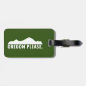 Oregon alsjeblieft bagagelabel (Achterkant horizontaal)