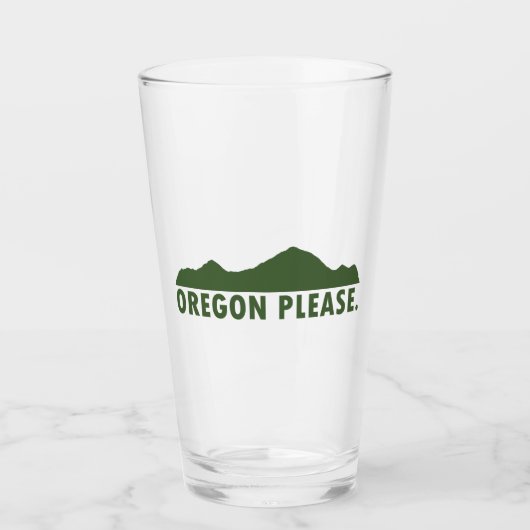 Oregon alsjeblieft glas (Voorkant)