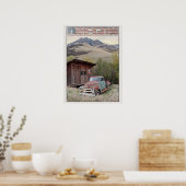 Oregon Americana Poster (Keuken)