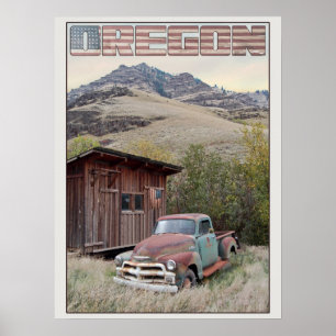 Oregon Americana Poster