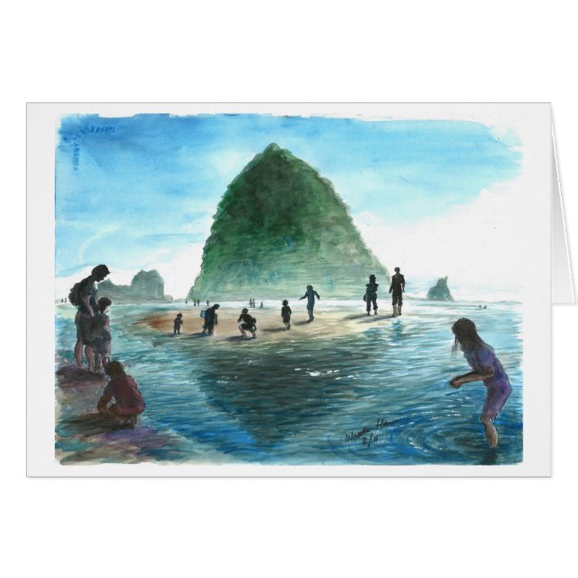 Oregon Beach verkennen (Voorkant Horizontaal)