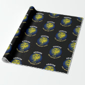 OREGON BEAVER STATE FLAG CADEAUPAPIER (Uitgerold)