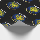 OREGON BEAVER STATE FLAG CADEAUPAPIER (Hoek)