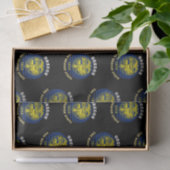 OREGON BEAVER STATE FLAG TISSUEPAPIER (Geschenk)