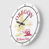 Oregon Beaver State Natuur Grote Klok (Hoek)